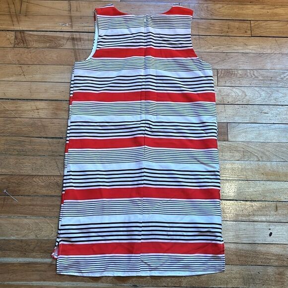 Sans Souci Women’s Red and White Striped Tank Top Shift Dress Size XS - Picture 6 of 6